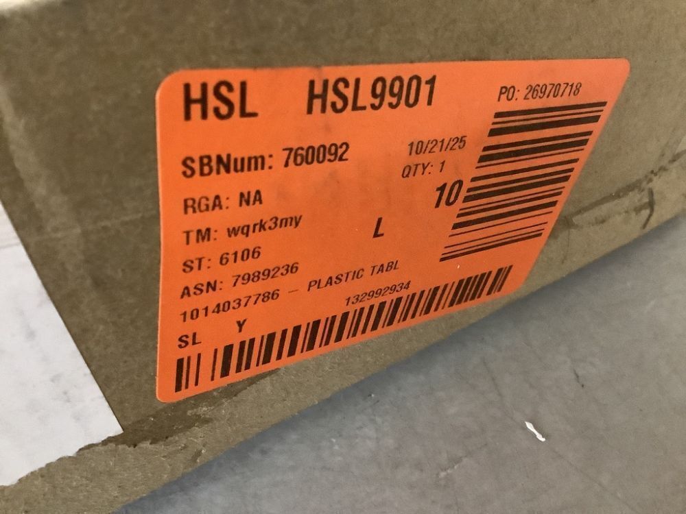 Plastic Table Cover, 40 x 80 in. 2.0 mm - Image 5 - Lot 429JF