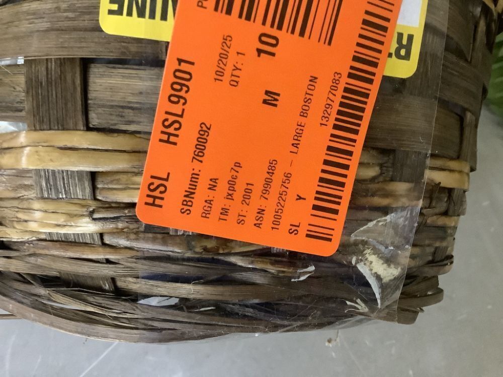 Nearly Natural Large Artificial Boston Fern Hanging Basket - Image 5 - Lot 436JF