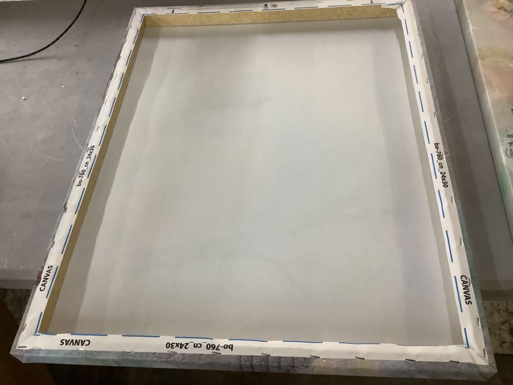 Lot of (2) Soft Pastel Bird by RileyB Unframed Canvas 30" x 24" - Image 3 - Lot 440JF