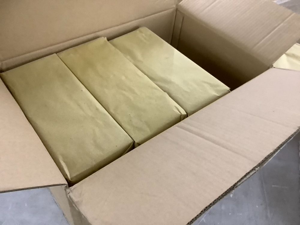 Set of 4 Water Hyacinth Pantry Baskets w/ Chalkboard, Marker - 12in - Image 6 - Lot 462