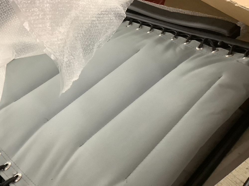 Oversized Padded Zero Gravity Chair, Folding Recliner w/ Headrest, Side Tray - Image 3 - Lot 465