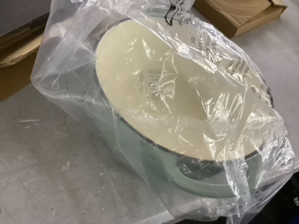 Cast-Iron Dutch Oven Kitchen Cookware w/ Enamel, Handles - 6qt - Image 4 - Lot 467