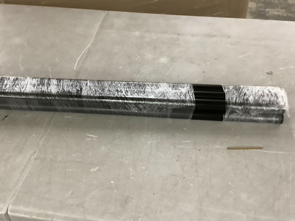 3/4" × 36" Pre-Cut Black Metal Pipe, 6pc - Image 2 - Lot 565