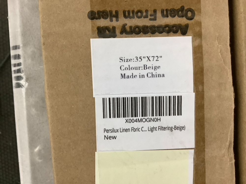 Lot of (2) Persilux Roller Shades - Uninspected - Image 4 - Lot 573