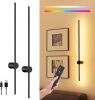 40" Battery Operated Wall Sconces, Set of 2 - Thumbnail 1