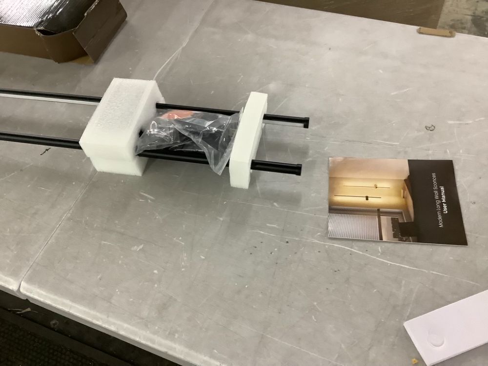 40" Battery Operated Wall Sconces, Set of 2 - Image 3 - Lot 577