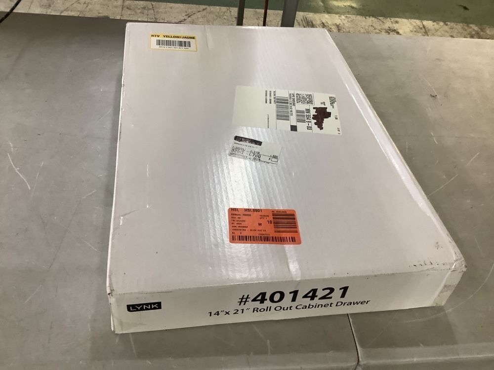 LYNK PROFESSIONAL Pull Out Under Cabinet Sliding Shelf, 14 in. Wide x 21 in. Deep - Image 2 - Lot 622JF