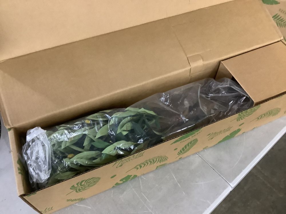 Nearly Natural 34 in. Indoor/Outdoor Olive Topiary Artificial Tree - Image 2 - Lot 735JF