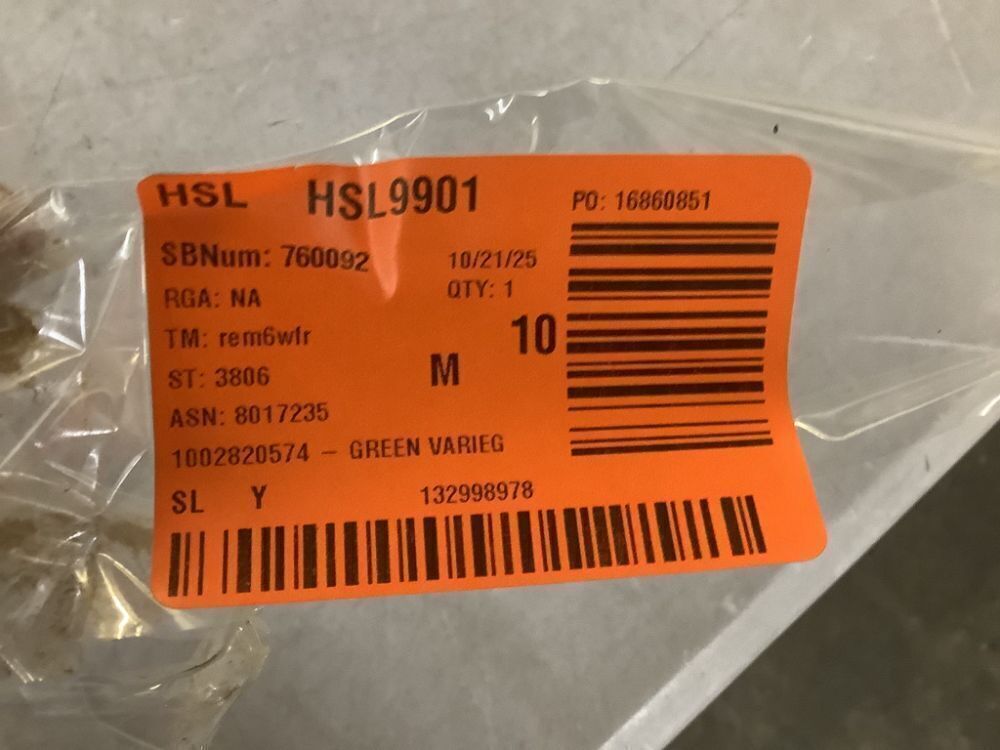 Nearly Natural Green Variegated Spiderwort Hanging Basket Artificial Plant - Image 4 - Lot 737JF