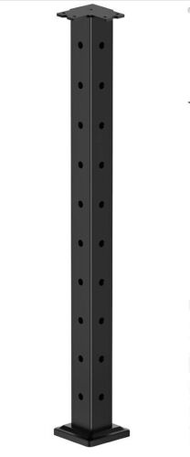 hree Sides T-Drilled 36" Cable Railing Corner Post - Lot 765