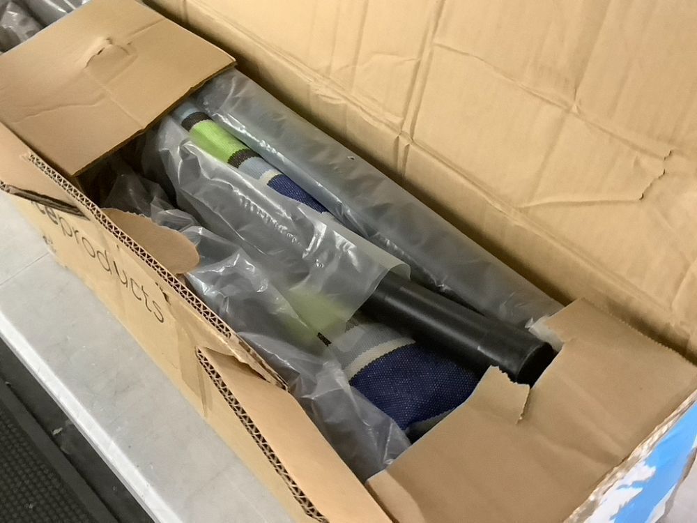 2-Person Brazilian-Style Double Hammock w/ Carrying Bag and Steel Stand - Image 3 - Lot 770