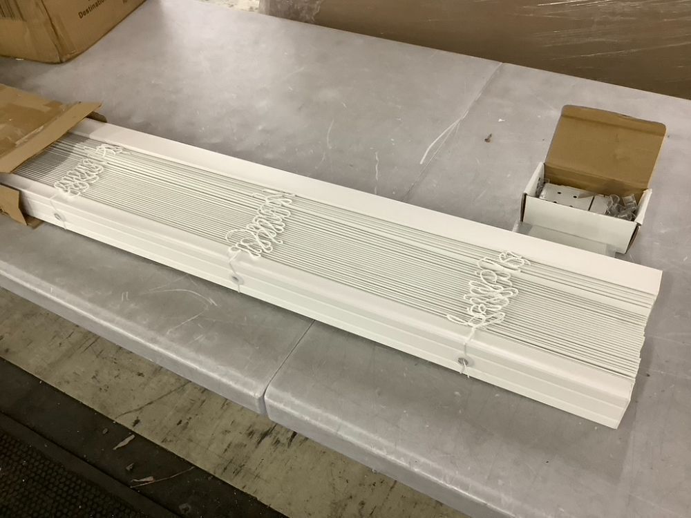 Lotus & Windoware Cordless 2 Inch Faux Wood Blind, 34.5" Wide x 60" Long - Image 2 - Lot 775