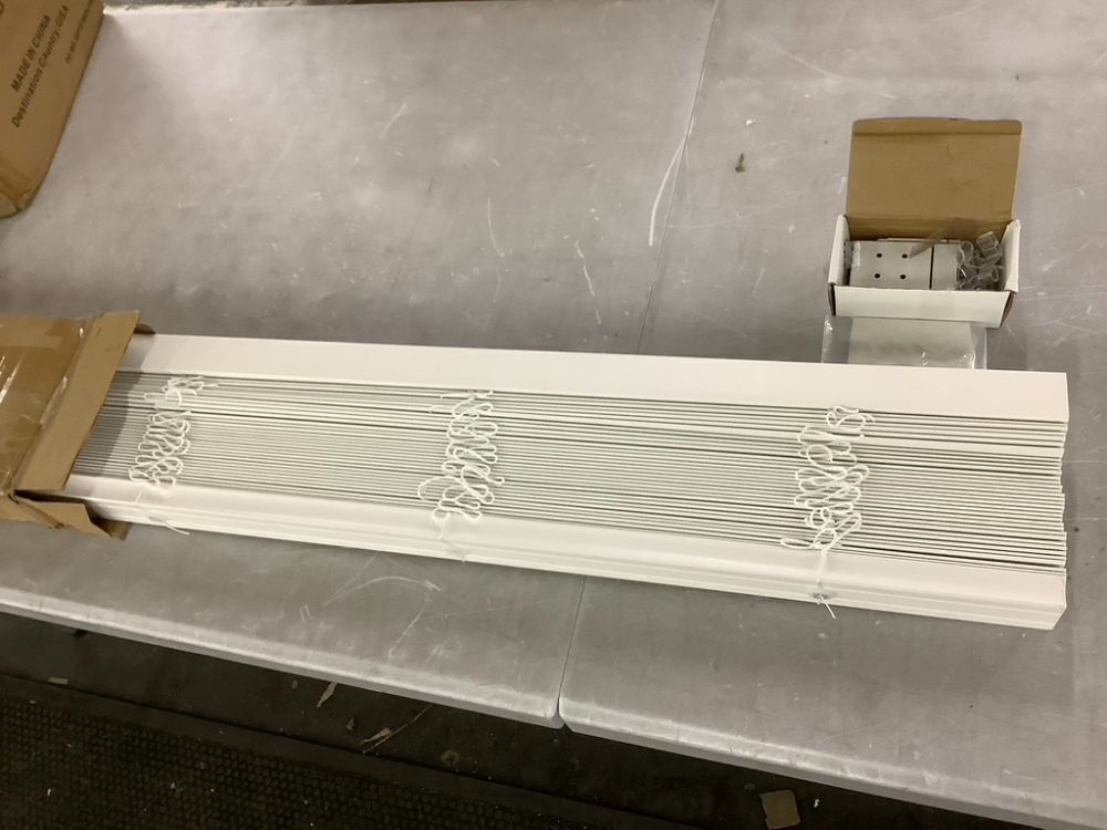 Lotus & Windoware Cordless 2 Inch Faux Wood Blind, 34.5" Wide x 60" Long - Image 3 - Lot 775