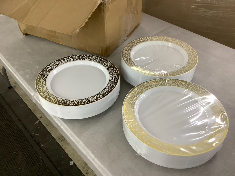 Plastic Plates & Utensils, Unknown Amount - Image 2 - Lot 778