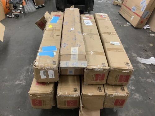 Lot of (8) 12 x 12 Pop Up Canopies - Uninspected - Lot 524