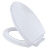 TOTO Elongated SoftClose Toilet Seat in Cotton White - Thumbnail 1