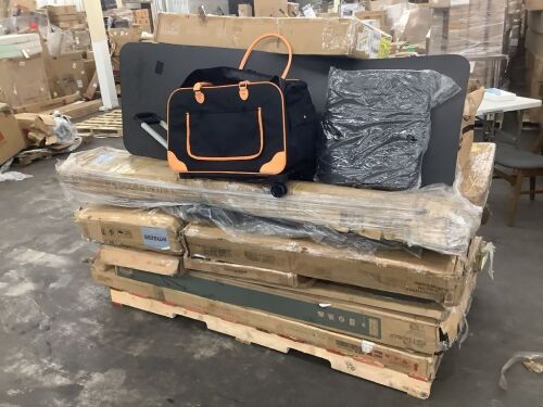 Salvage Pallet. Items Will Be Damaged and Incomplete. - Lot 623JF