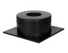 DuraVent DuraPlus All-Fuel Chimney 6in. Diameter Round Ceiling Support - Thumbnail 1