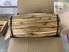 CHG CLASSIC HOME & GARDEN Acacia Wood Half Barrel Planters, Set of 2 - Thumbnail 5