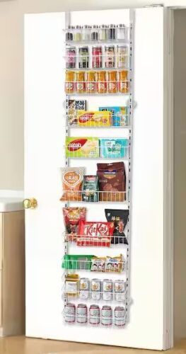 VEVOR 10-Tier Over the Door Pantry Organizer Rack - Lot 715JF