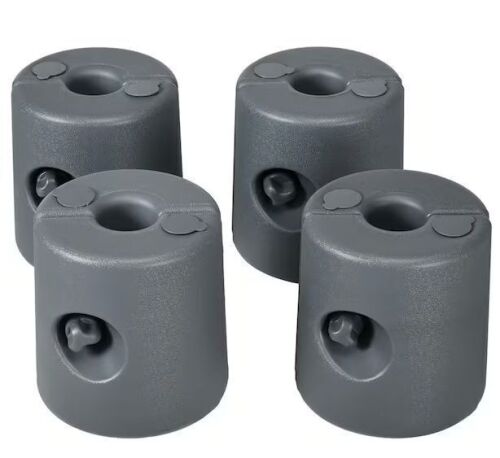Outsunny HDPE Water or Sand Filled Canopy Weights, Set of 4 - Lot 719JF