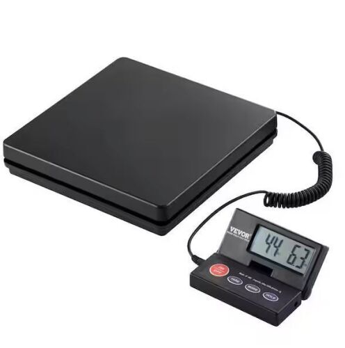 VEVOR Digital Shipping Scale for up to 110 lbs. 90 degrees Foldable LCD Screen - Lot 713JF