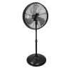 Commercial Electric 20 in. Oscillating Pedestal Fan with Adjustable Height in Black - Thumbnail 1
