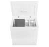 Vissani 7.0 cu. ft. Manual Defrost Chest Freezer with LED Light in White Garage Ready - Hinge Bent - Thumbnail 1