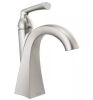 Delta Pierce Single Hole Single-Handle Bathroom Faucet in SpotShield Brushed Nickel - Thumbnail 1