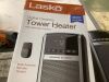 Lasko 1500W 30 in. Black Indoor Electric Tower Forced Air Ceramic Space Heater with Thermostat, 2-Speeds, Timer, and Remote - Thumbnail 5