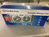 Comfort Zone 9 in. Twin Window Fan with Manually Reversible Airflow Control - Thumbnail 5