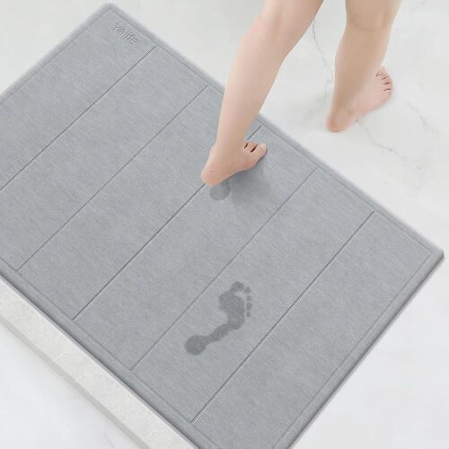Yolife 32"x 20" Stone Bath Mat - Lot 270