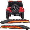 High Mount Brake Light with Turn Signals & Brake Lights for 2018-2023 Wrangler JL - Thumbnail 1