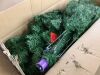 7.5' Unlit Artificial Green Spruce Christmas Tree, w/Easy Assembly - Thumbnail 4