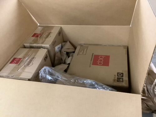 Lot of (2) 360-Degree Rotating Christmas Tree Stand w/ 3 Settings, 3 Outlets & (1) Portable Sewing Machine - Uninspected - Lot 581