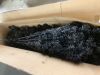 7.5' Artificial Black Christmas Tree, Unlit Pine Design w/Easy Assembly - Thumbnail 3