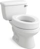 Carex Toilet Seat Riser, Elongated - Thumbnail 1