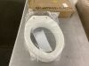 Carex Toilet Seat Riser, Elongated - Thumbnail 4