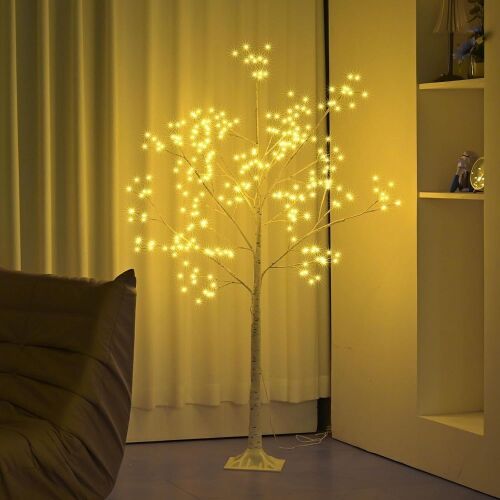 LED Birch Tree - Lot 686