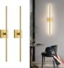 Battery Operated Wall Sconce with Remote Control 32", 2 Pack - Thumbnail 1