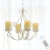 Flameless Candles Chandelier - Thumbnail 1