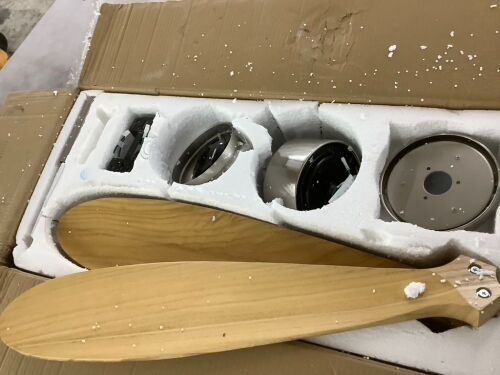 60" Outdoor Ceiling Fan - Lot 586