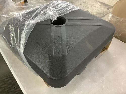 Patio Umbrella Base with Wheels - Lot 690