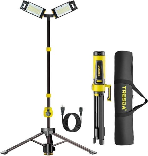 Tresda Dual-Head LED Work Light with Stand - Lot 151