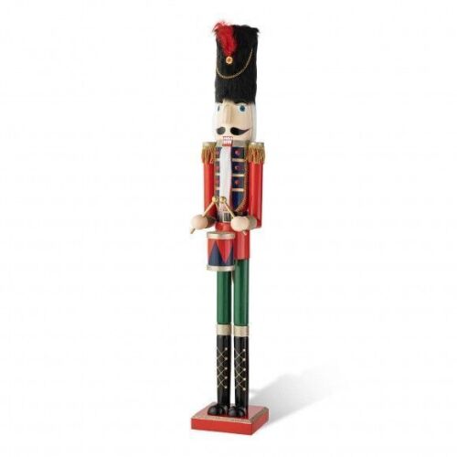 Glitzhome 42"H Wooden Christmas Soldier Nutcracker - Lot 153