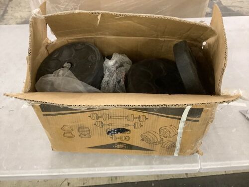 Adjustable Dumbbell Set - Lot 655