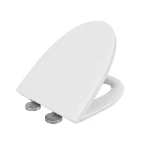 Lot of (2) Swiss Madison Elongated Toilet Seat in Glossy White - Lot 601JF
