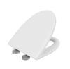 Lot of (2) Swiss Madison Elongated Toilet Seat in Glossy White - Thumbnail 1