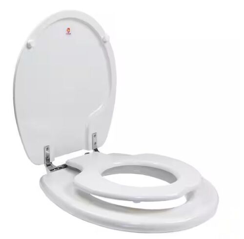 TOPSEAT TinyHiney Children's Round Toilet Seat in White - Lot 602JF