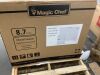 Magic Chef 8.7 cu. ft. Manual Defrost Chest Freezer in White - Tiny Dent - Thumbnail 9